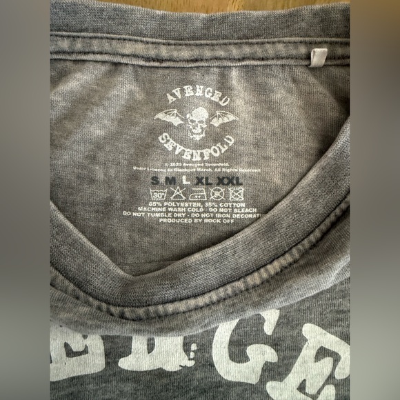 Avenged Sevenfold T Shirt - Size Large - Official Merchandise - Picture 3 of 5